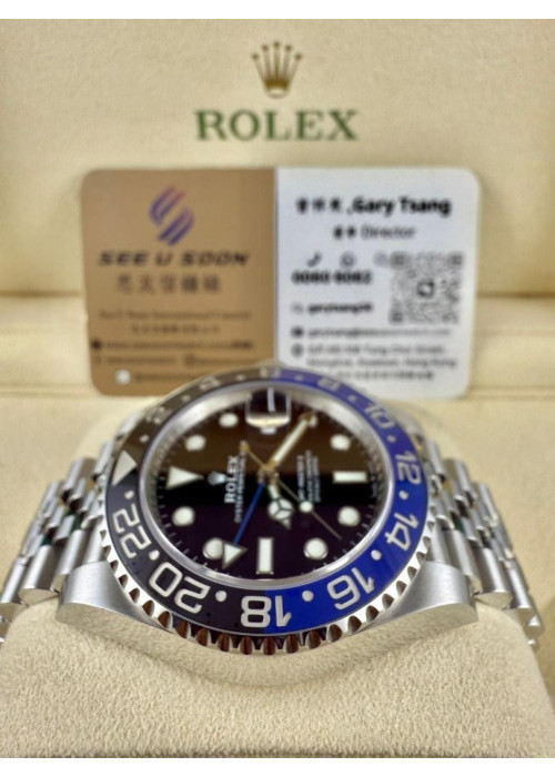 二手 ▶️  Rolex 勞力士  GMT-MASTER II ◀️ 126710BLNR 2024年錶 (40mm) 